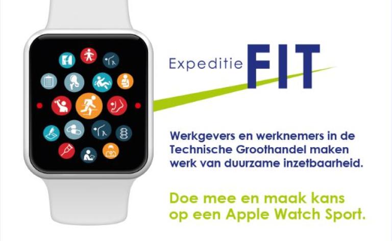Doe mee aan Expeditie FIT en maak kans op een Apple Watch Sport!