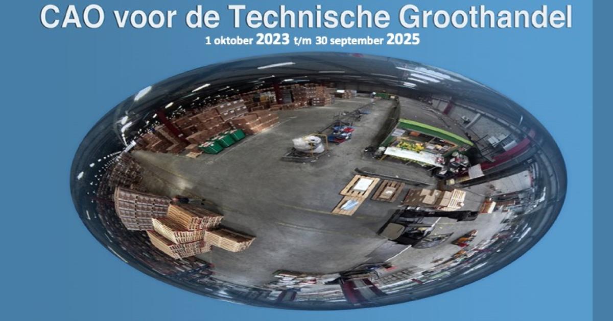 Nieuwe CAO 2023-2025 nu te downloaden | Technische Groothandel