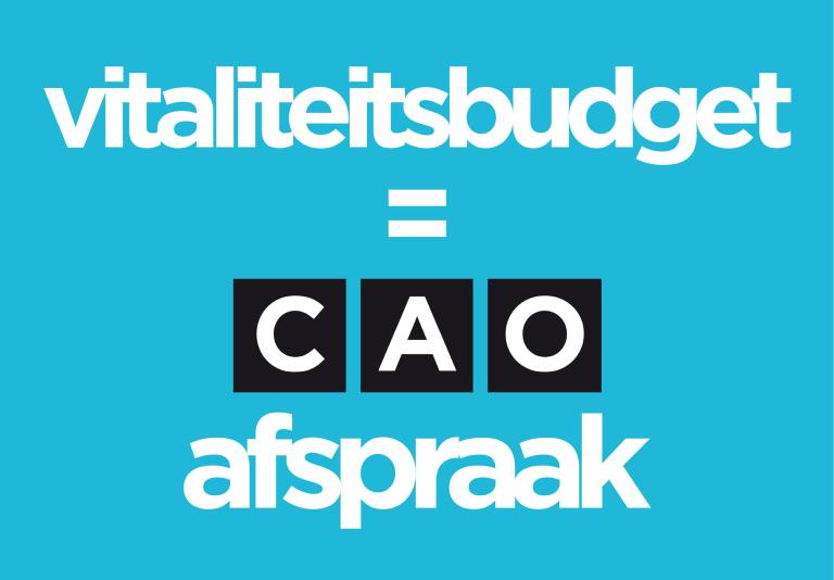 Vitaliteitsbudget dit jaar nog regelen en gebruik maken van de € 50 bonus? De tijd dringt!
